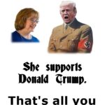 Rachel Mitchell supports the lies from Donald Trump