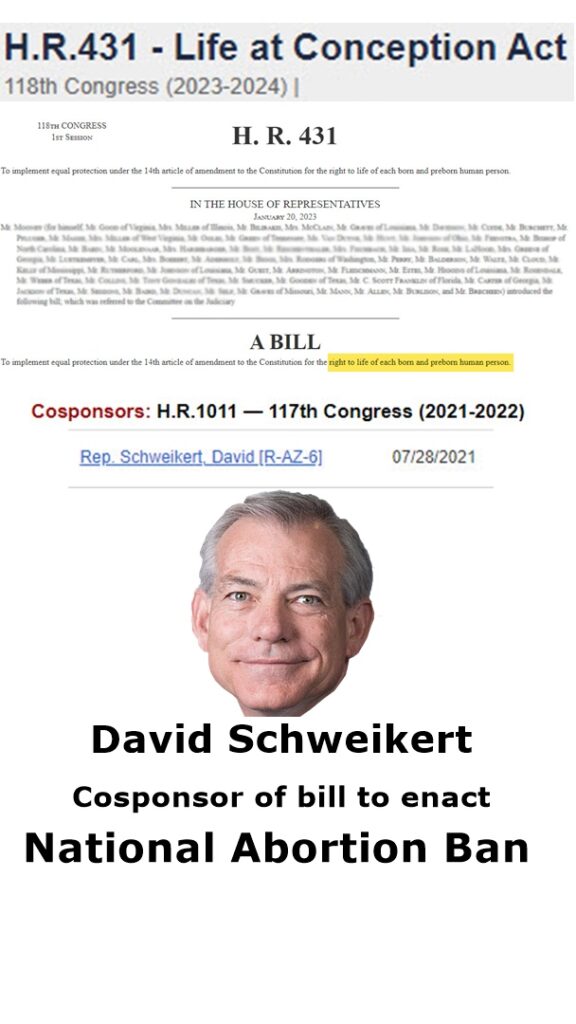 David Schweikert - National Aborton Ban