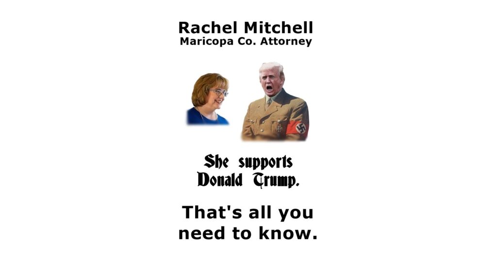 Rachel Mitchell supports the lies from Donald Trump