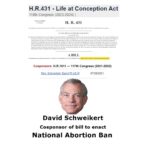 David Schweikert - National Aborton Ban