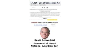 David Schweikert - National Aborton Ban