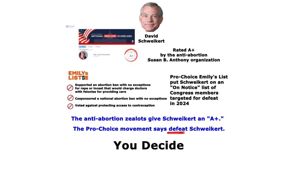 David Schweikert - His View on Women's Rights is Clear