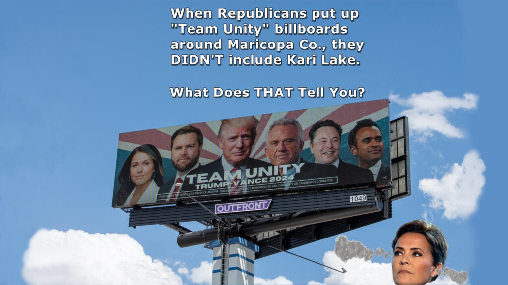 Kari Lake, Arizona election, Team Unity, U.S. Senate, Arizona GOP