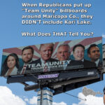 Kari Lake, Arizona election, Team Unity, U.S. Senate, Arizona GOP